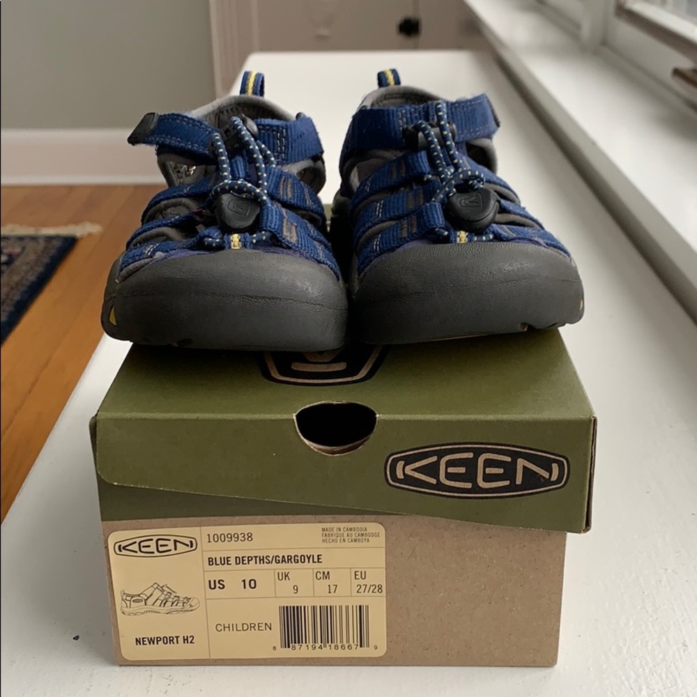 Keen Newport H2 sandal Blue depths Size 10